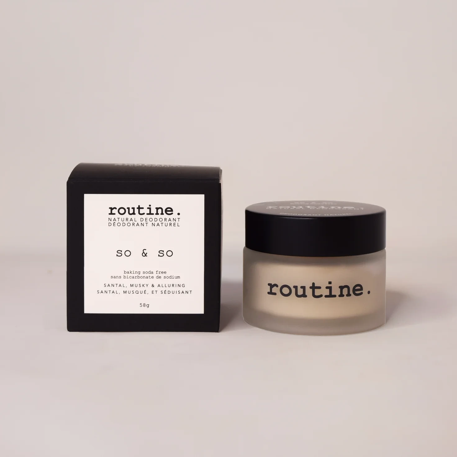 Natural Deodorant | Baking Soda Free So & So - Greenbriar Market + Refillery