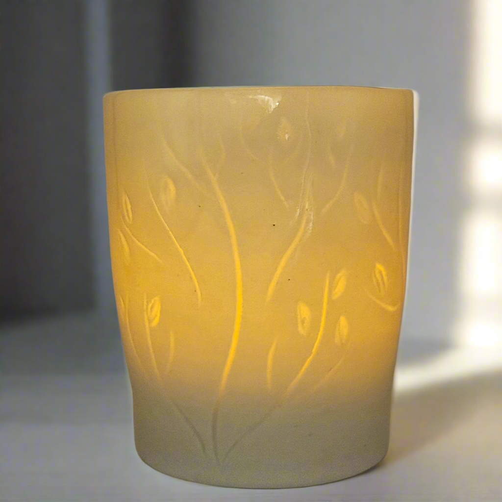 Ceramic Candle Holder - Greenbriar Market + Refillery