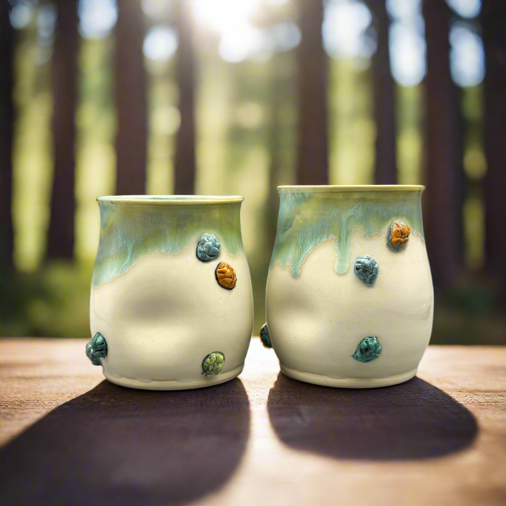 Ceramic Tumbler | Acorns - Greenbriar Market + Refillery