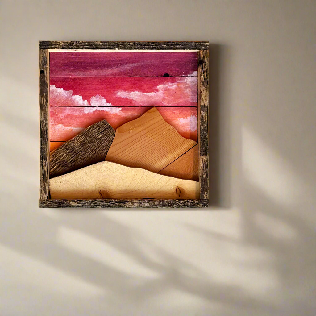 Mountain Scape | Wall Art | Small - Greenbriar Market + Refillery