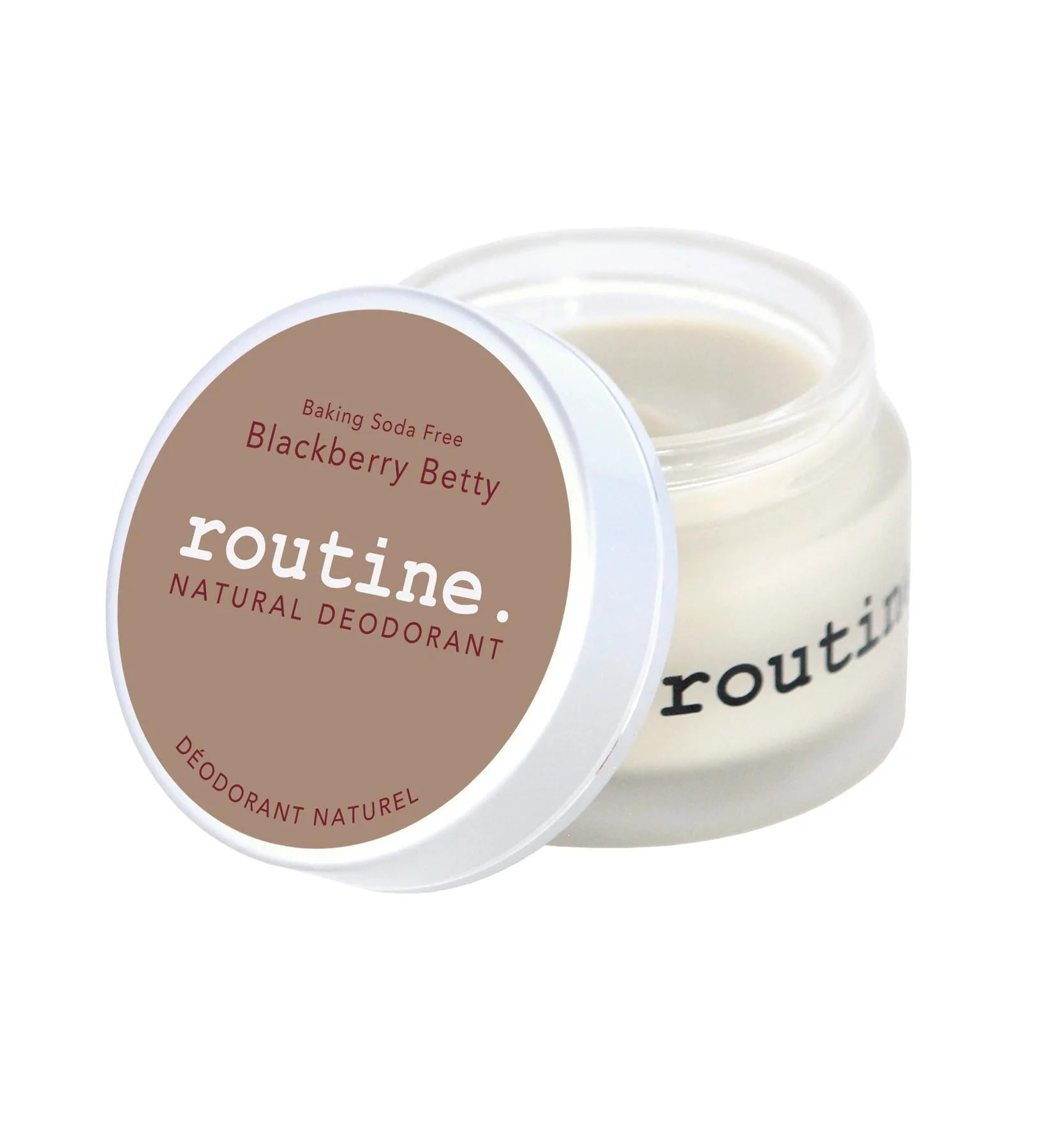 Routine Baking Soda Free - Blackberry Betty Natural Deodorant 58g Jar