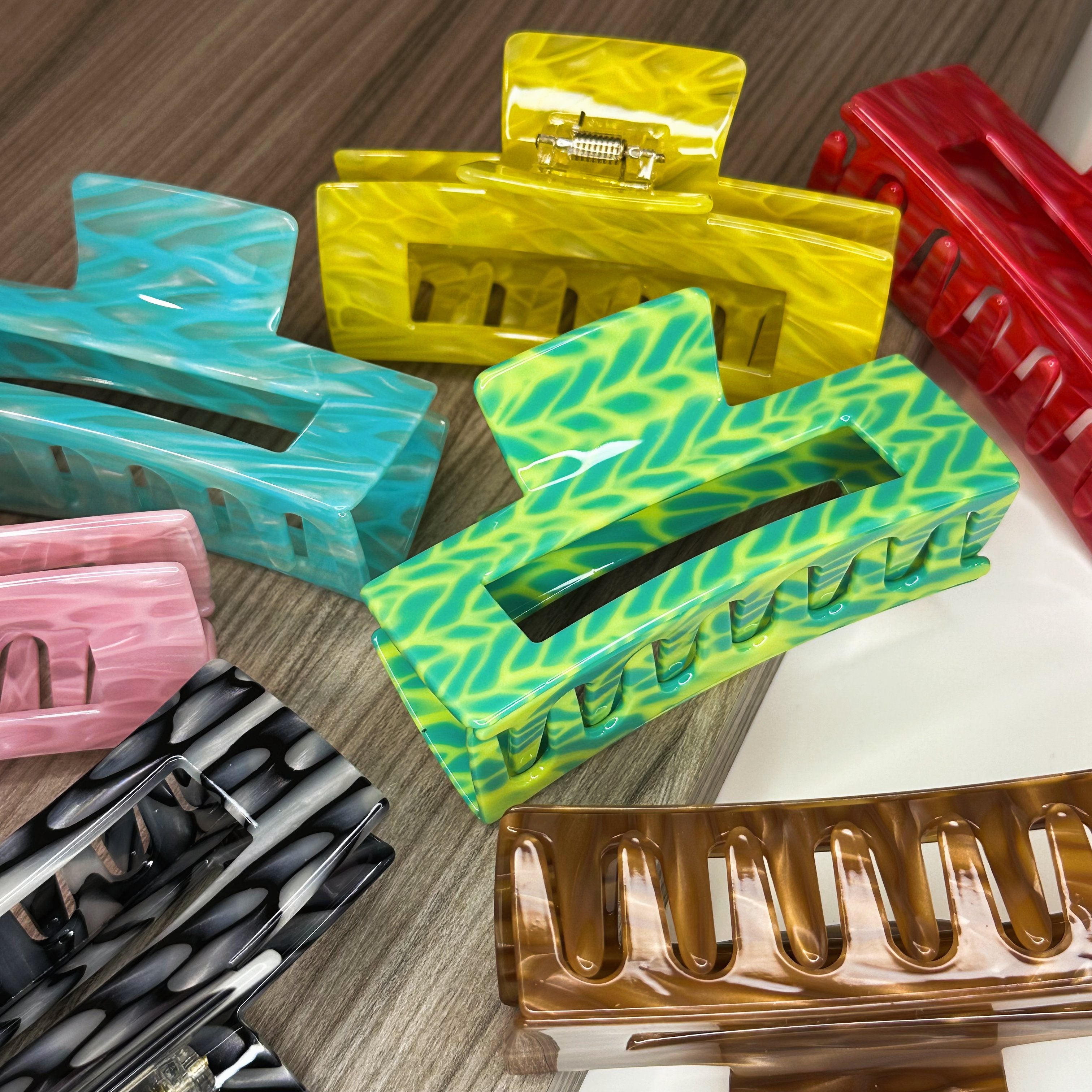 Cellulose Acetate Hair Clip | Solstice - Greenbriar Market + Refillery
