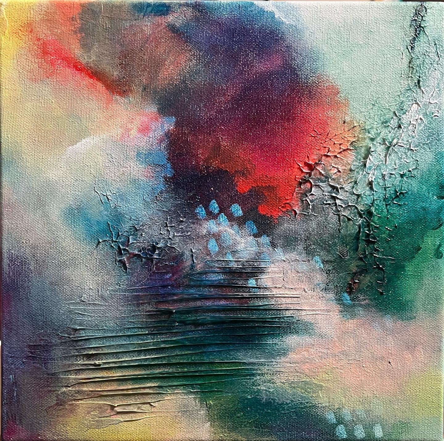 Painting | Summer Sky 2 - Greenbriar Market + Refillery