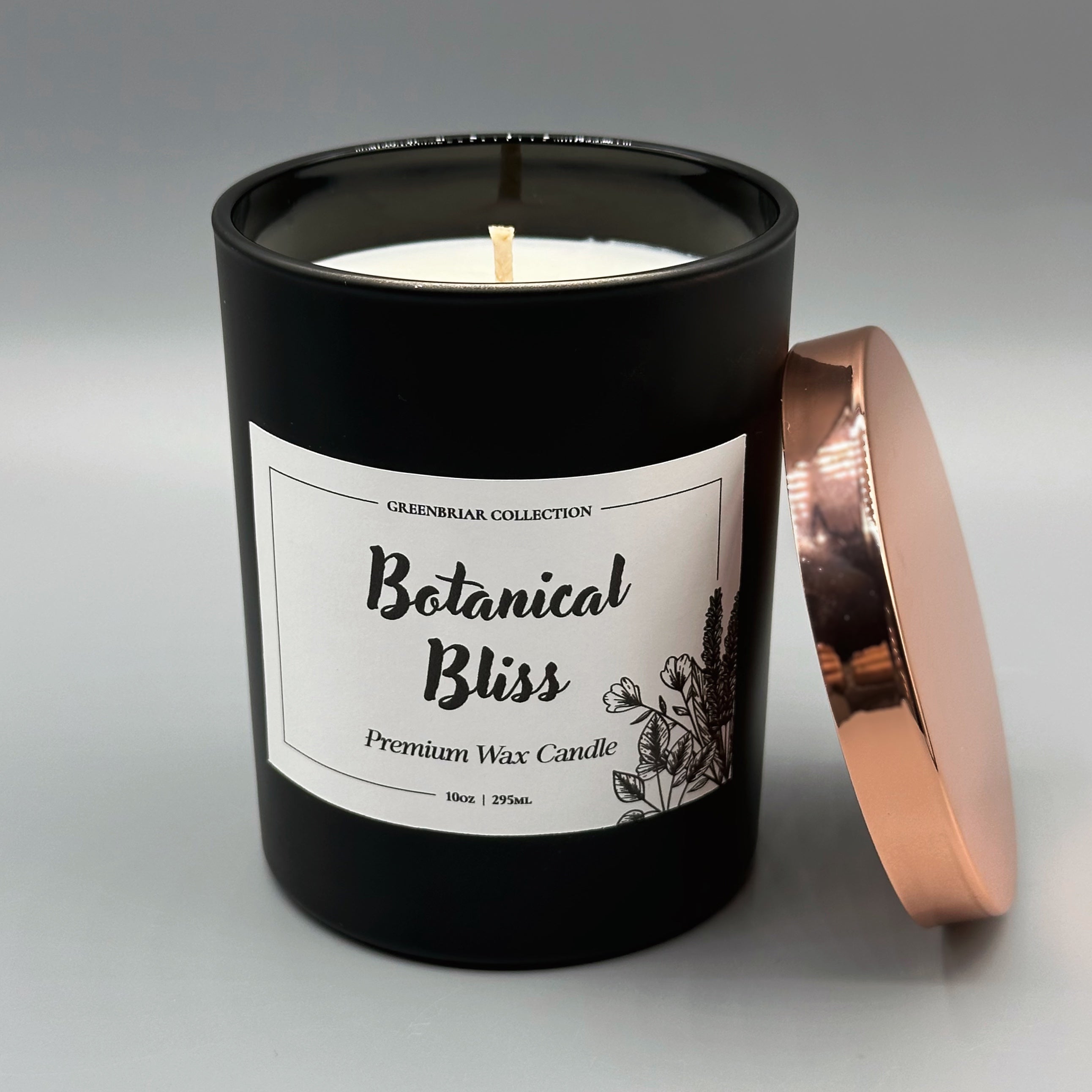 Premium Wax Candle | Botanical Bliss - Greenbriar Market + Refillery