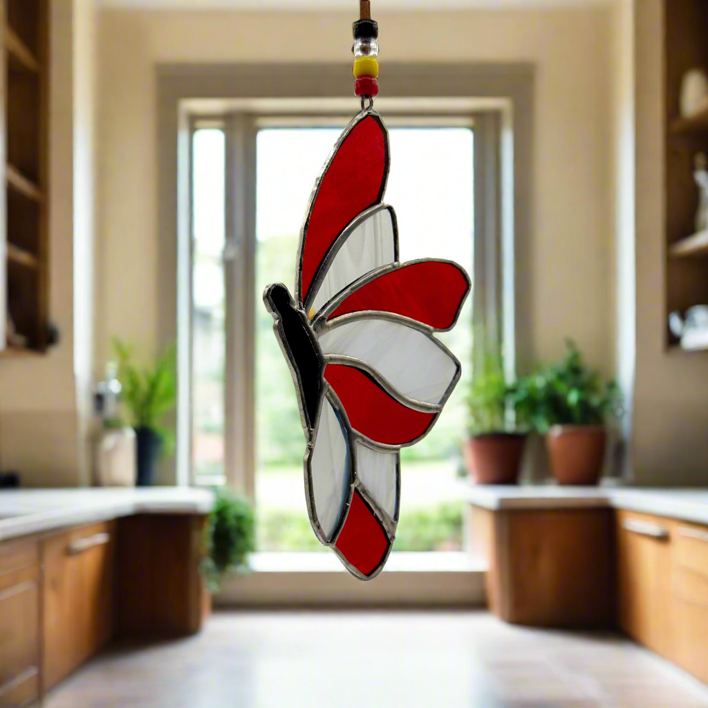 Stained Glass | Butterfly - Greenbriar Market + Refillery