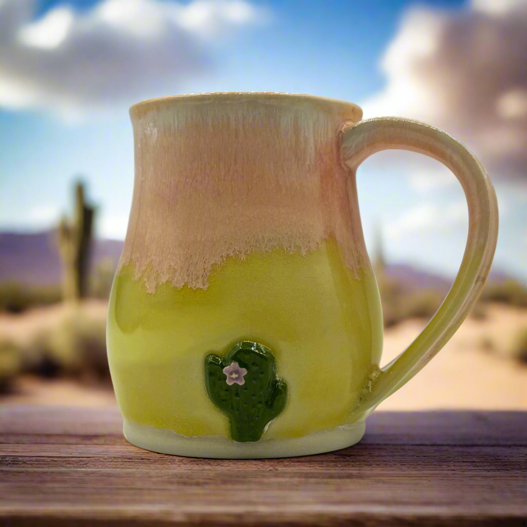 Ceramic Mug | Cactus - Greenbriar Market + Refillery