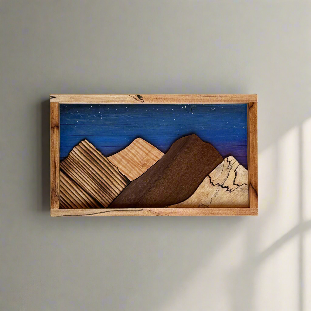 Reclaimed Wood Wall Art | Handmade in Calgary | Greenbriar Market
