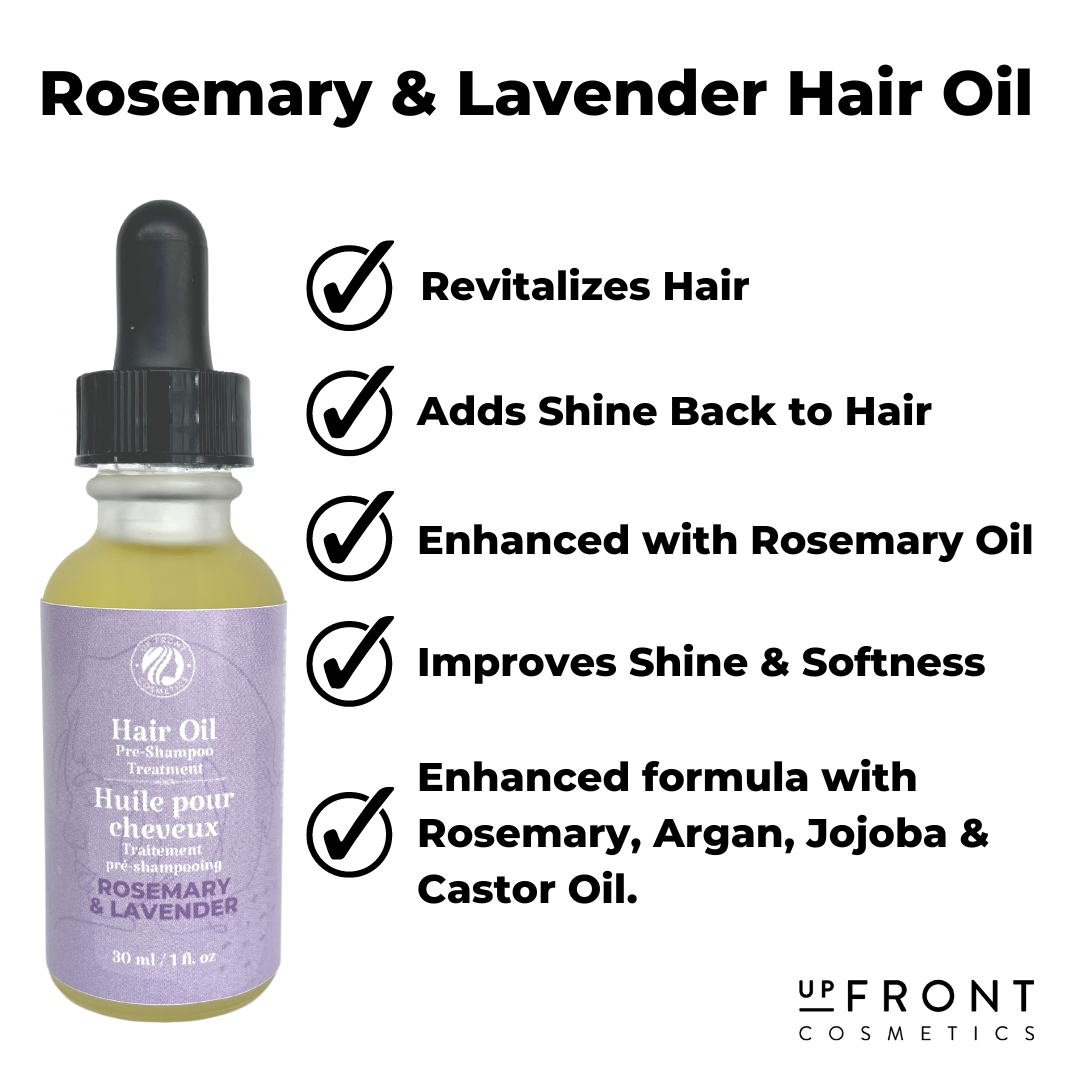 Hair Oil | Rosemary + Lavender - Greenbriar Market + Refillery