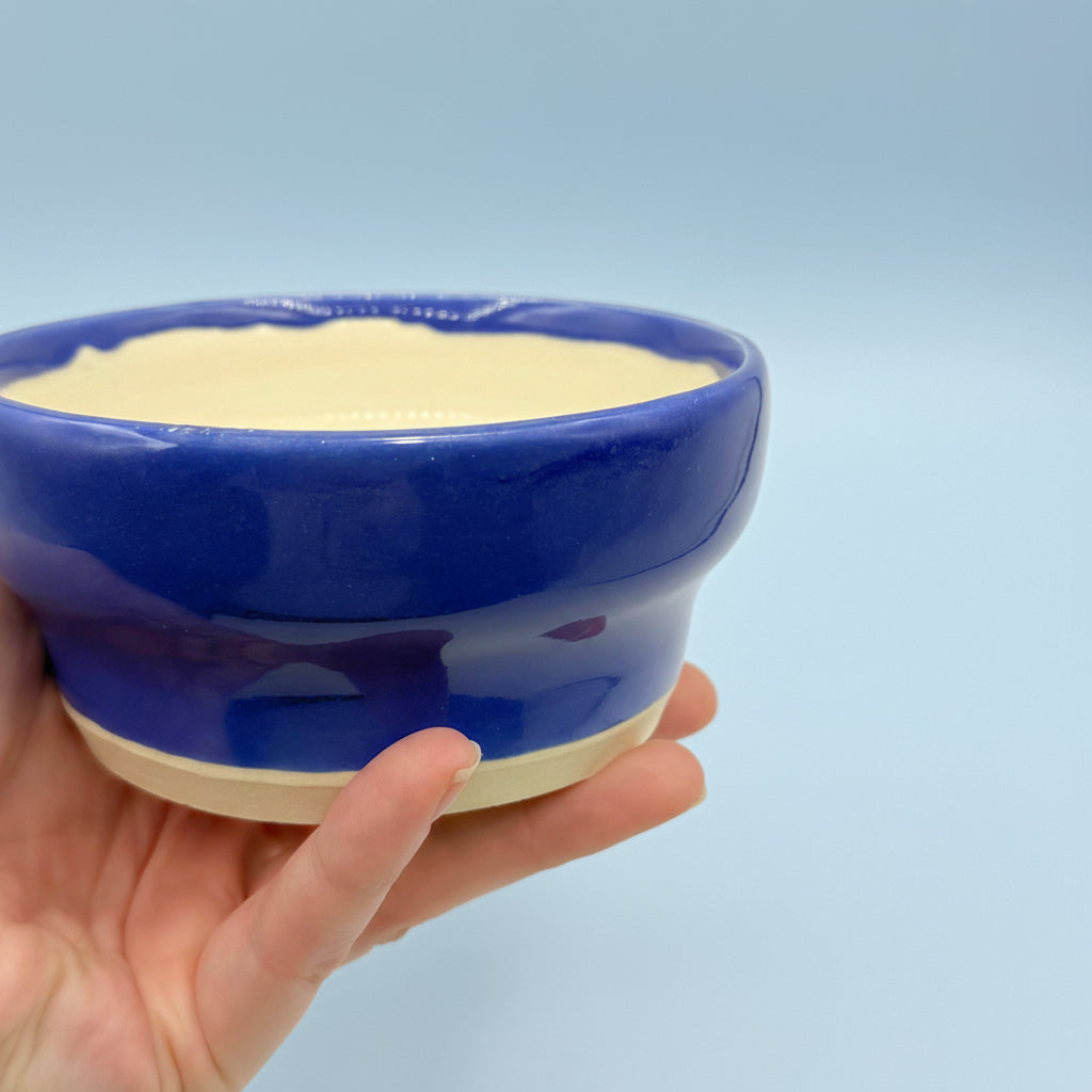 The Indigo Series | Ceramic Bowl - Greenbriar Market + Refillery