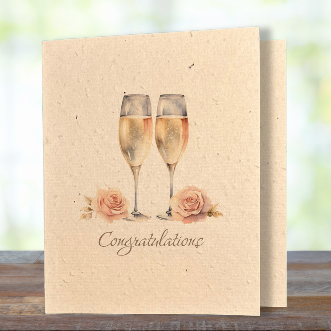 Wedding & Anniversary | Plantable Wild Flower Greeting Card - Greenbriar Market + Refillery