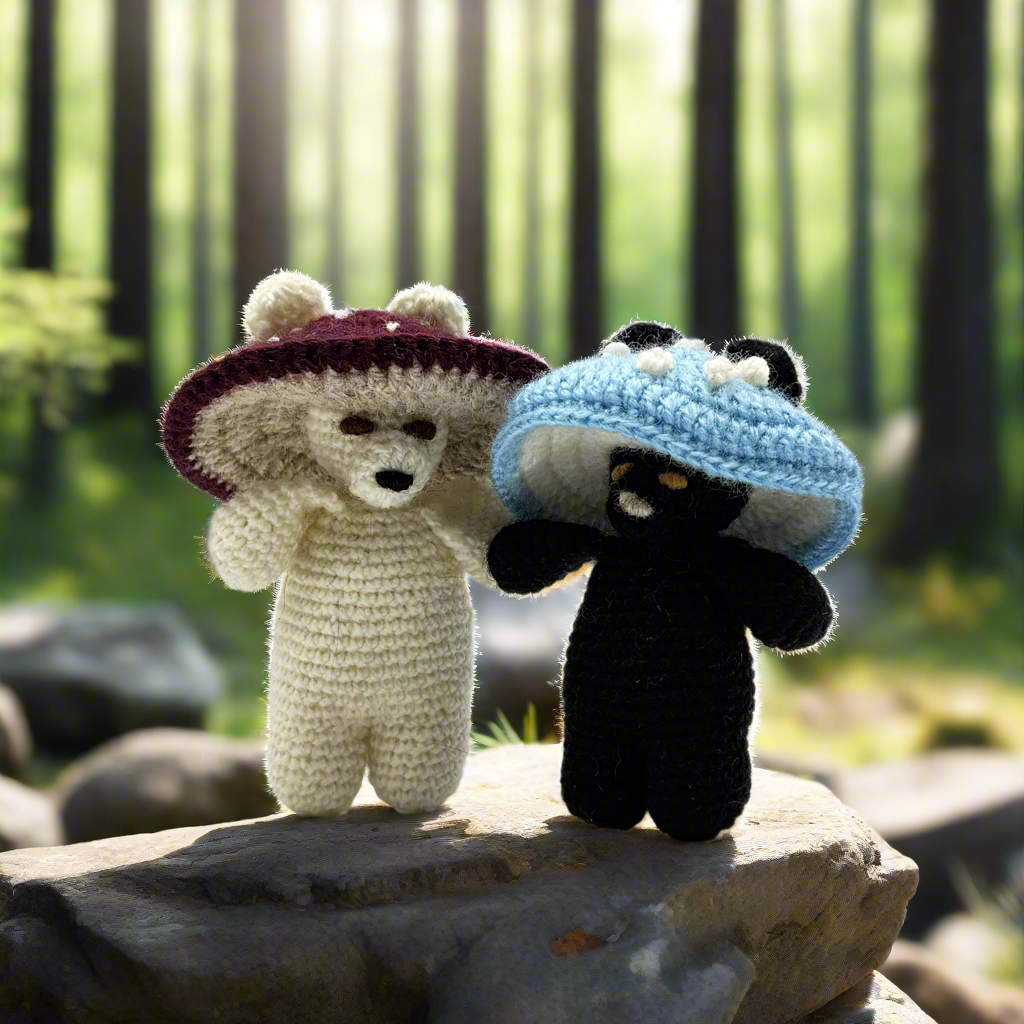 Toadstool Plushie | Mini - Greenbriar Market + Refillery