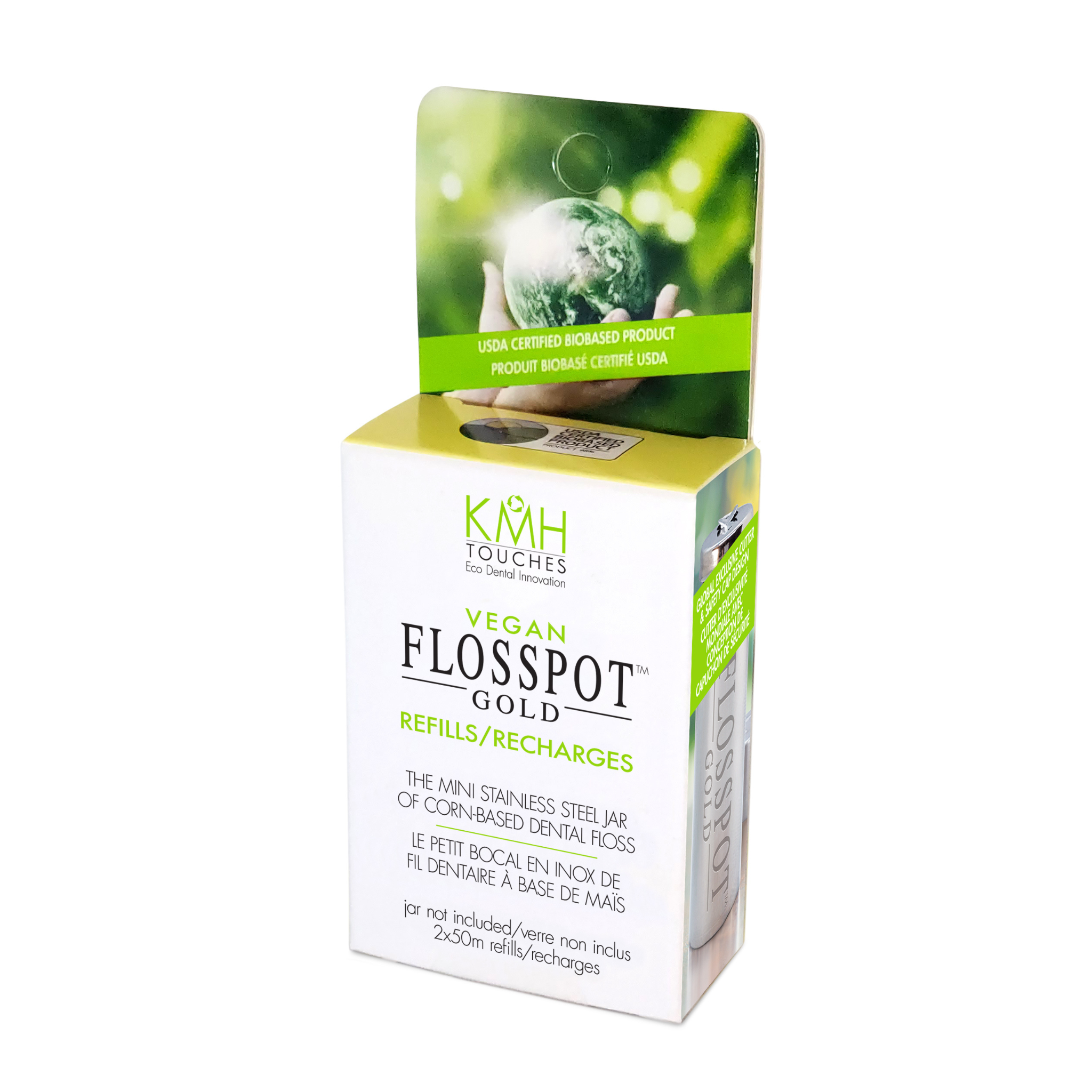 Vegan Flosspot Gold - Greenbriar Market + Refillery
