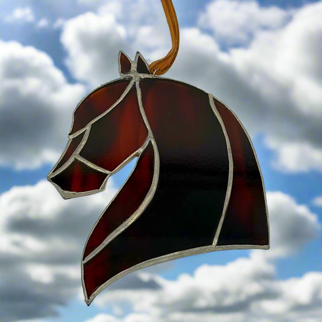 Stained Glass | Horse - Greenbriar Market + Refillery
