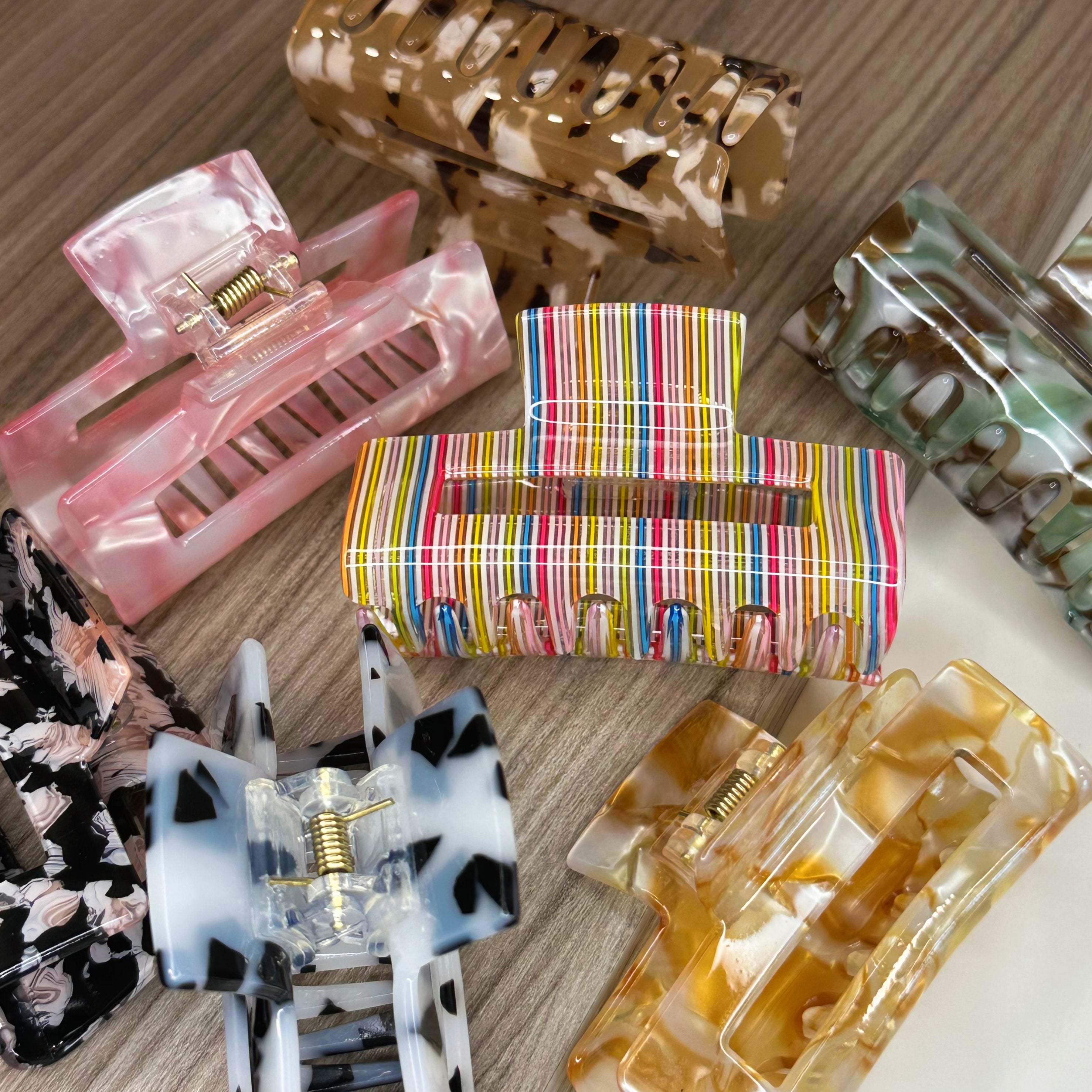 Cellulose Acetate Hair Clip | Sloane - Greenbriar Market + Refillery