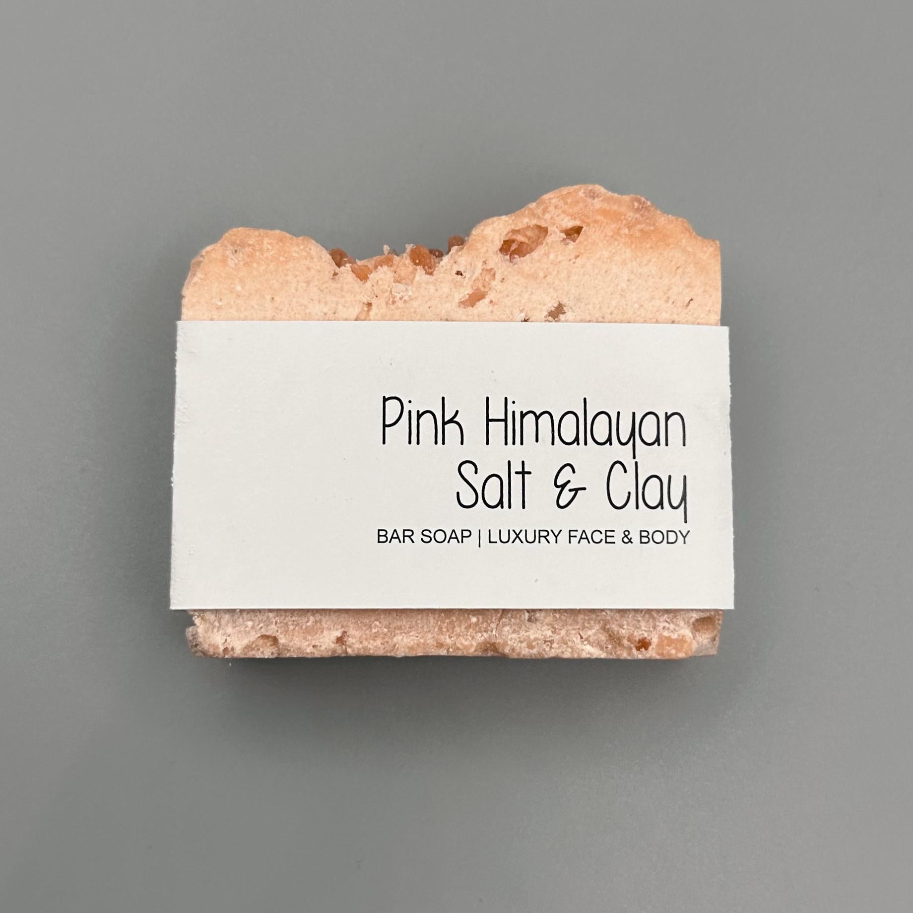 Pink Himalayan + Clay Luxury Face + Body Bar