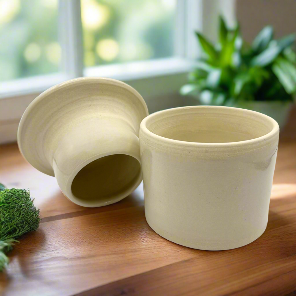 Ceramic Butter Crock - Greenbriar Market + Refillery