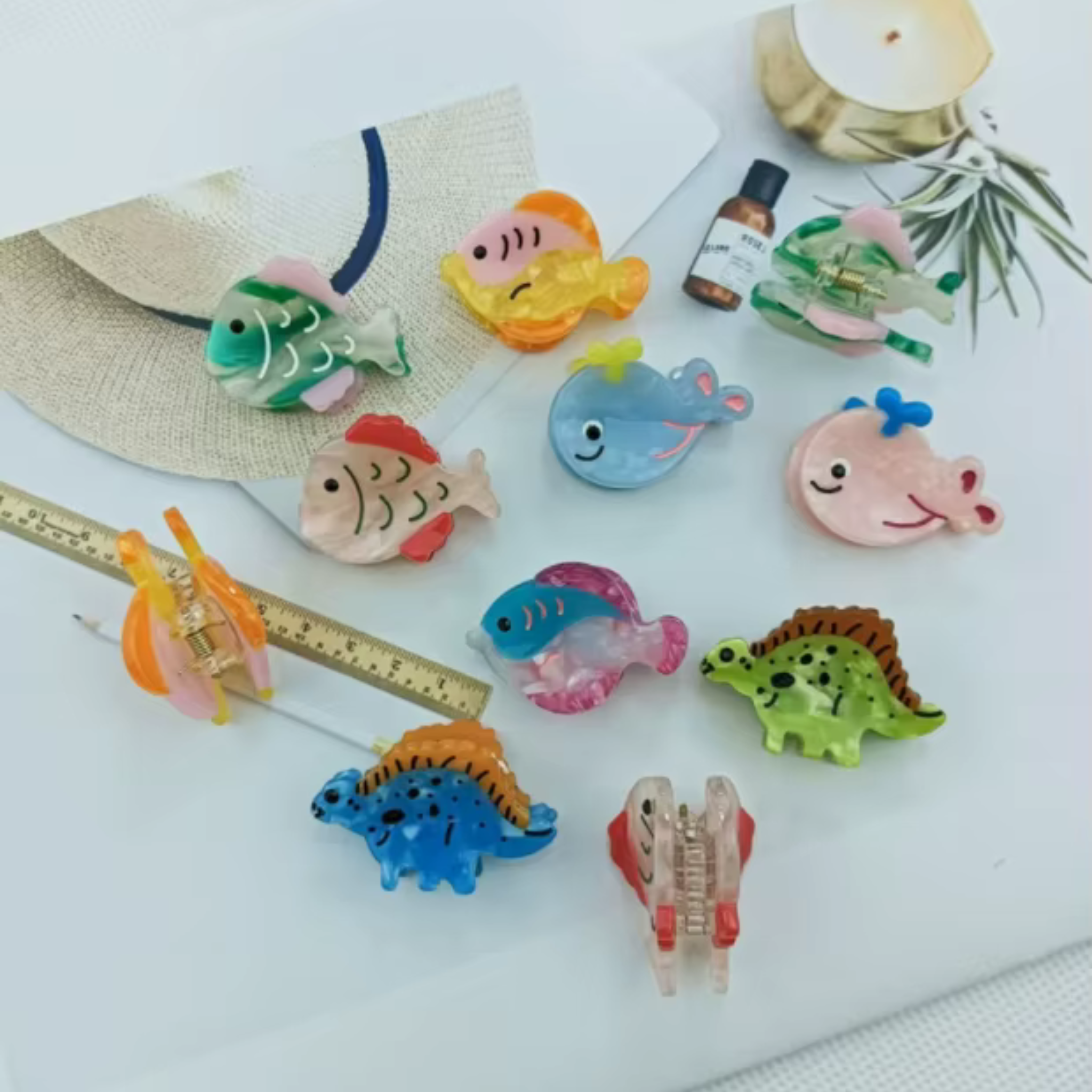 Nessie | Dino + Fish Mini Clips - Greenbriar Market + Refillery