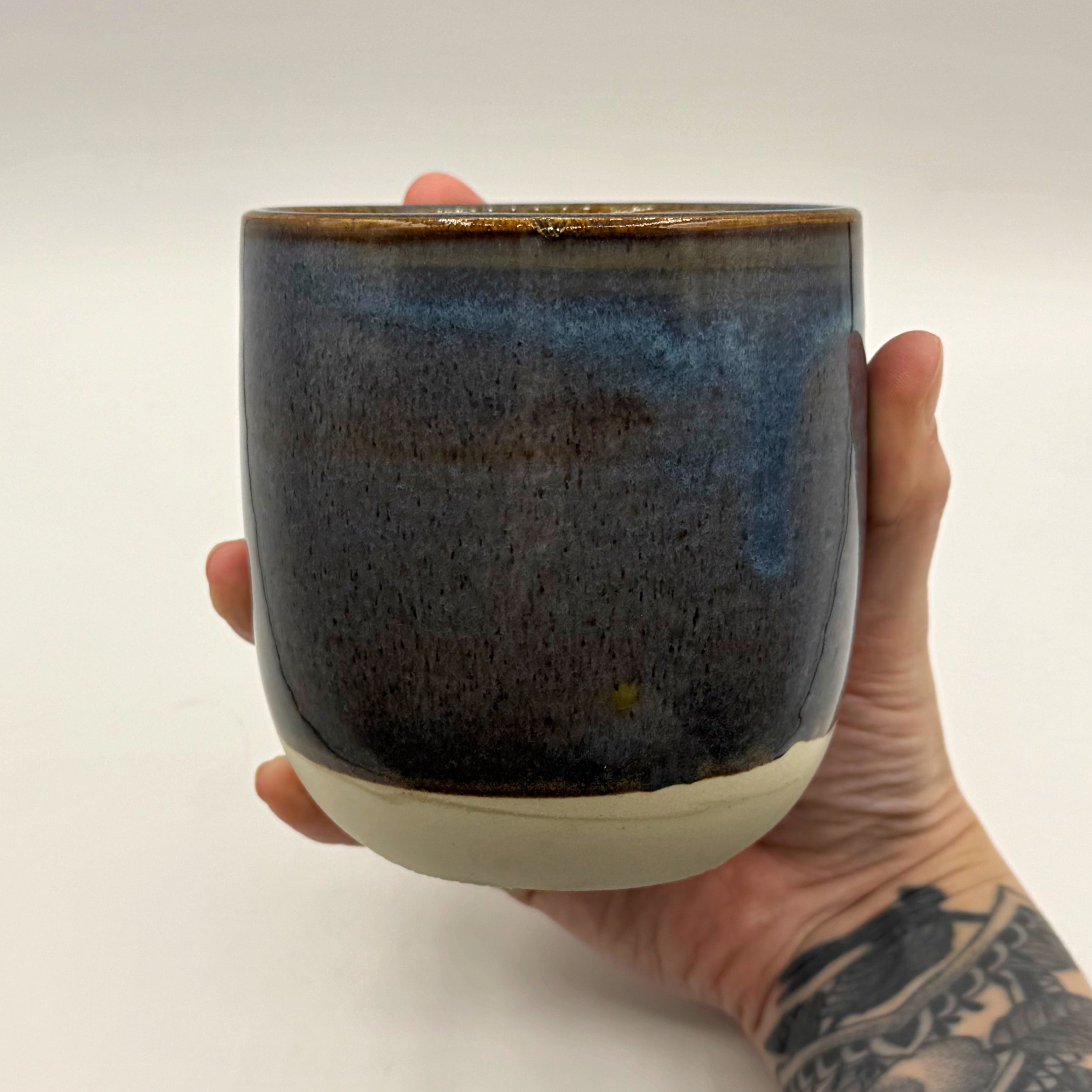 Ceramic Tumbler Mug | The Blues - Greenbriar Market + Refillery