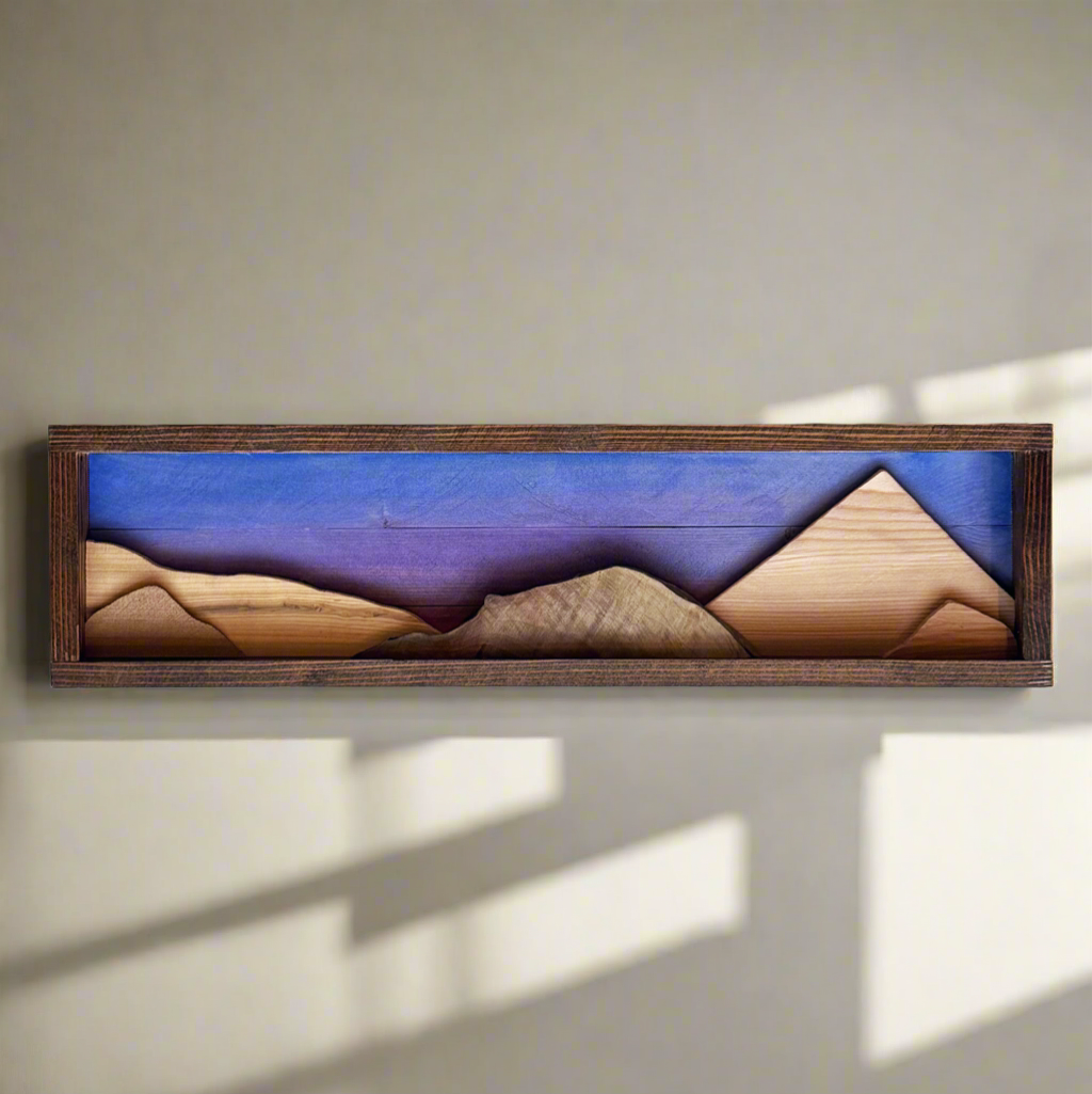 Mountain Scape | Wall Art | Medium - Greenbriar Market + Refillery