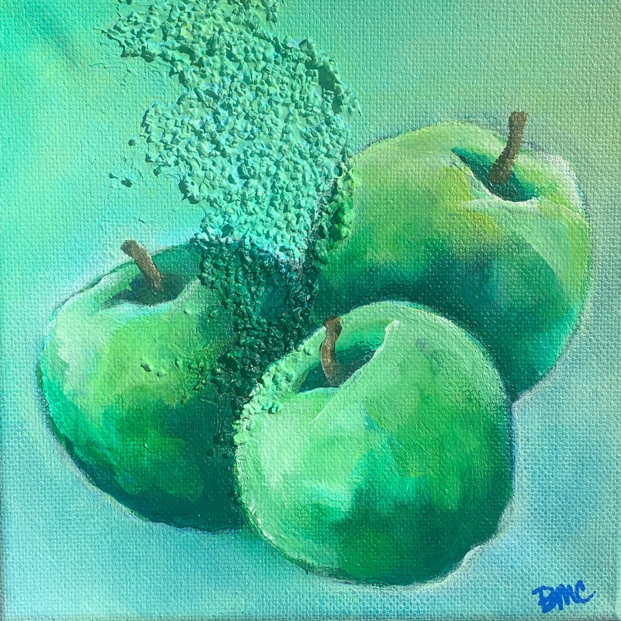 Becky McNabb Paintings Sumer Market Apples