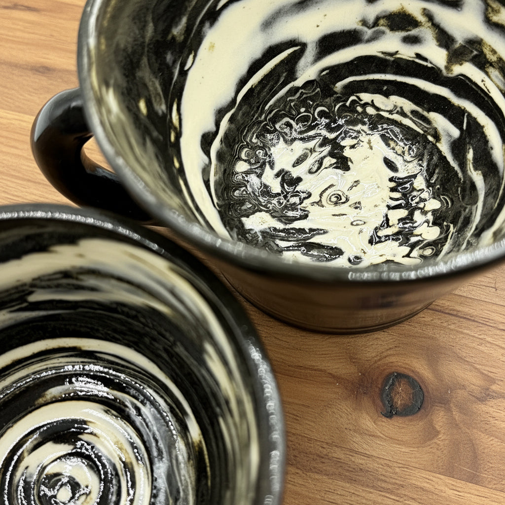 Ceramic Shaving Cream Bowl - Greenbriar Market + Refillery