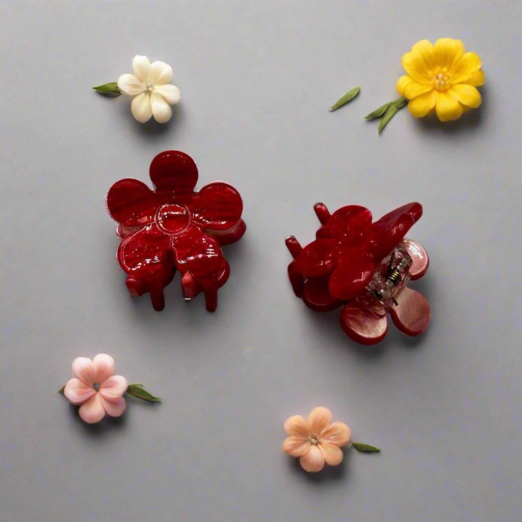 Cellulose Acetate Hair Clip | Cassia - Greenbriar Market + Refillery