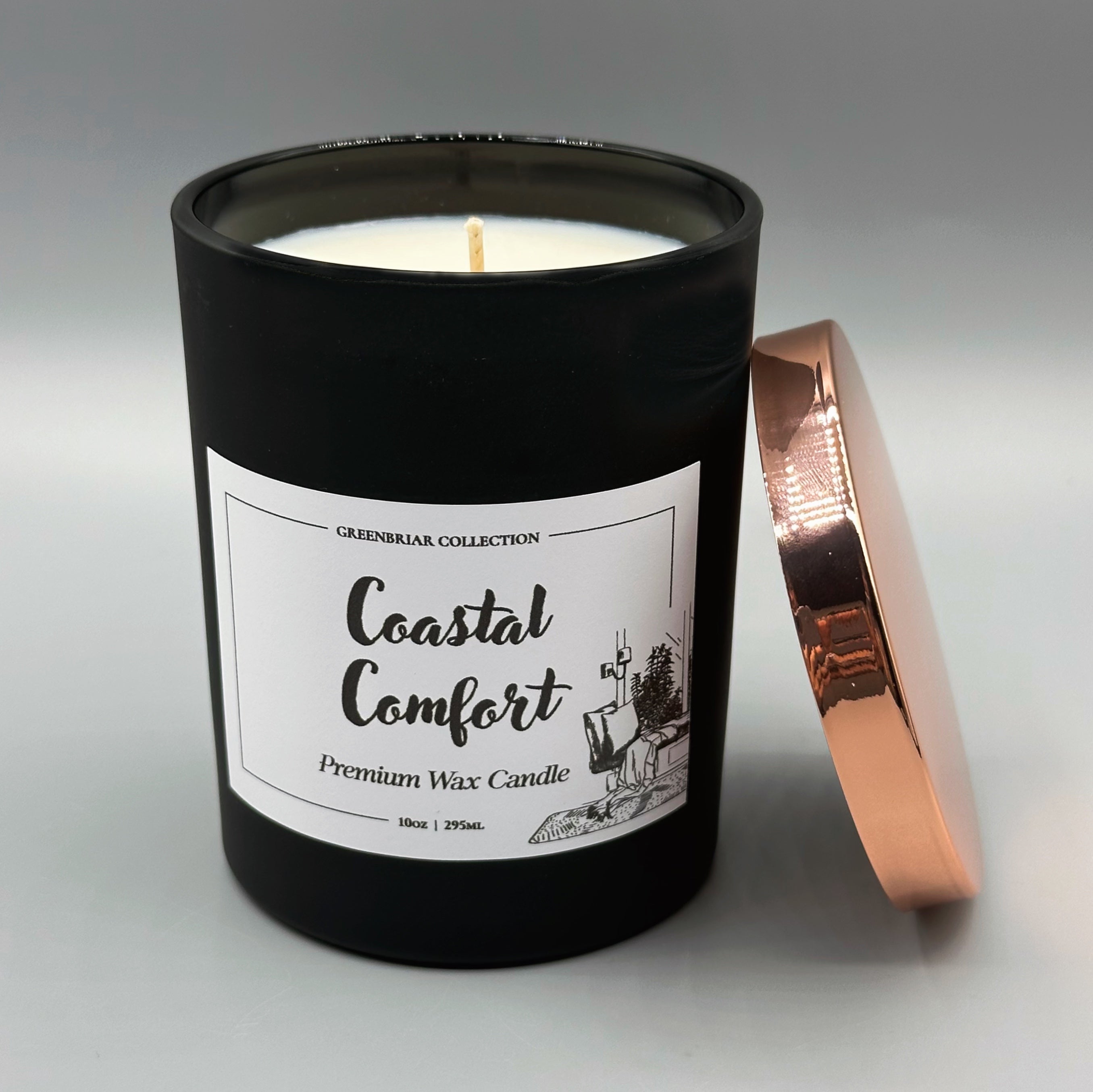Premium Wax Candle | Coastal Comfort