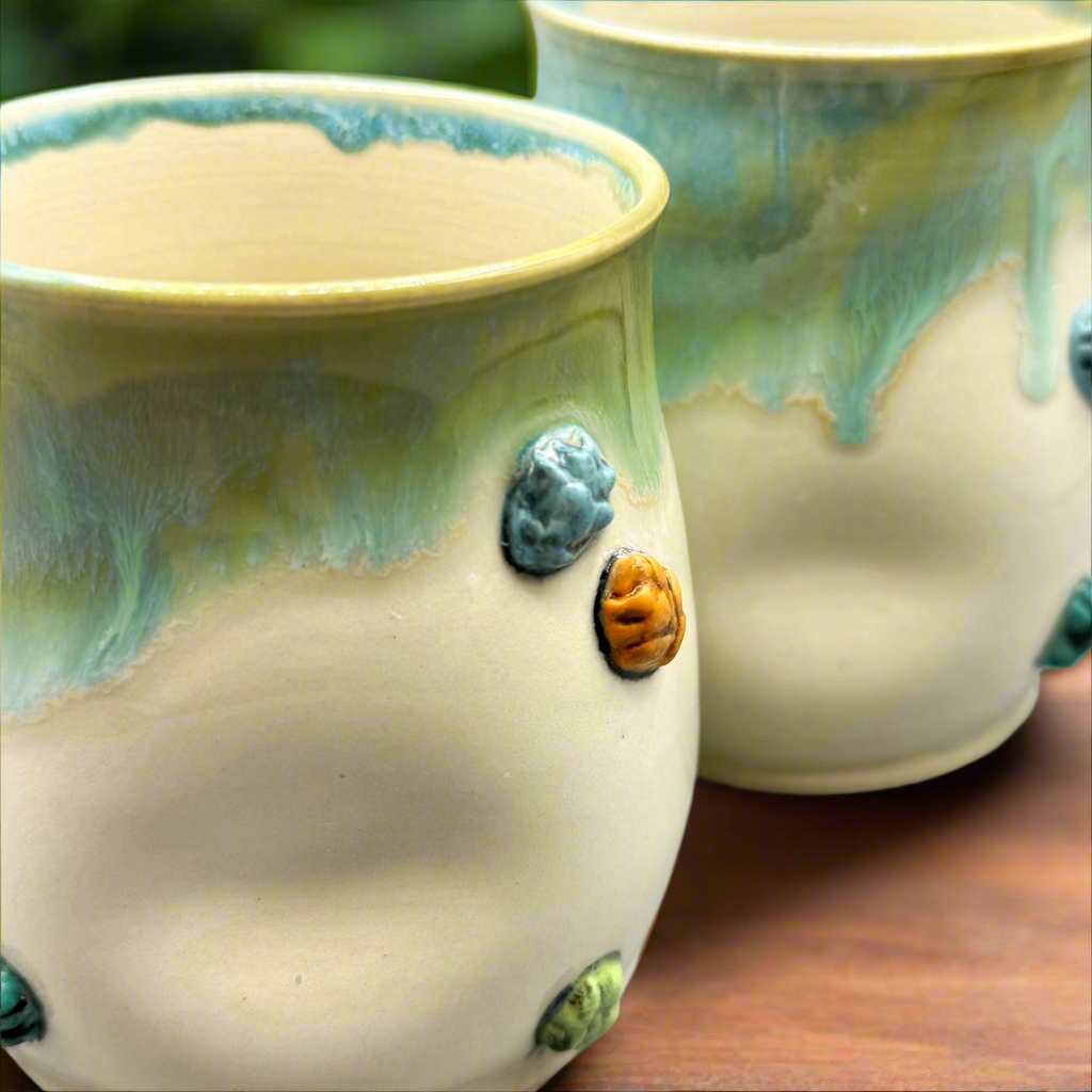 Ceramic Tumbler | Acorns - Greenbriar Market + Refillery