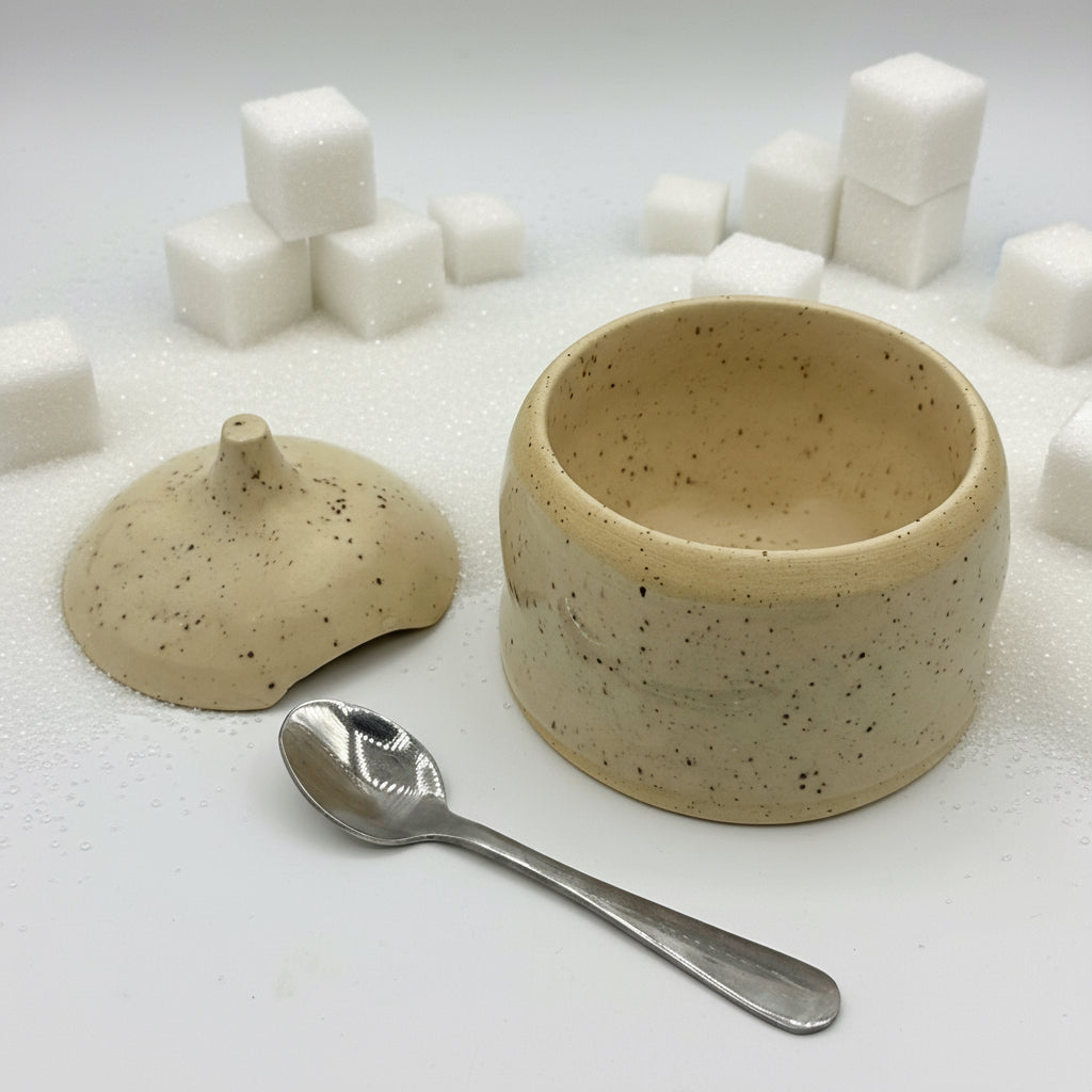The Speckled Series | Ceramic Sugar Bowl - Greenbriar Market + Refillery