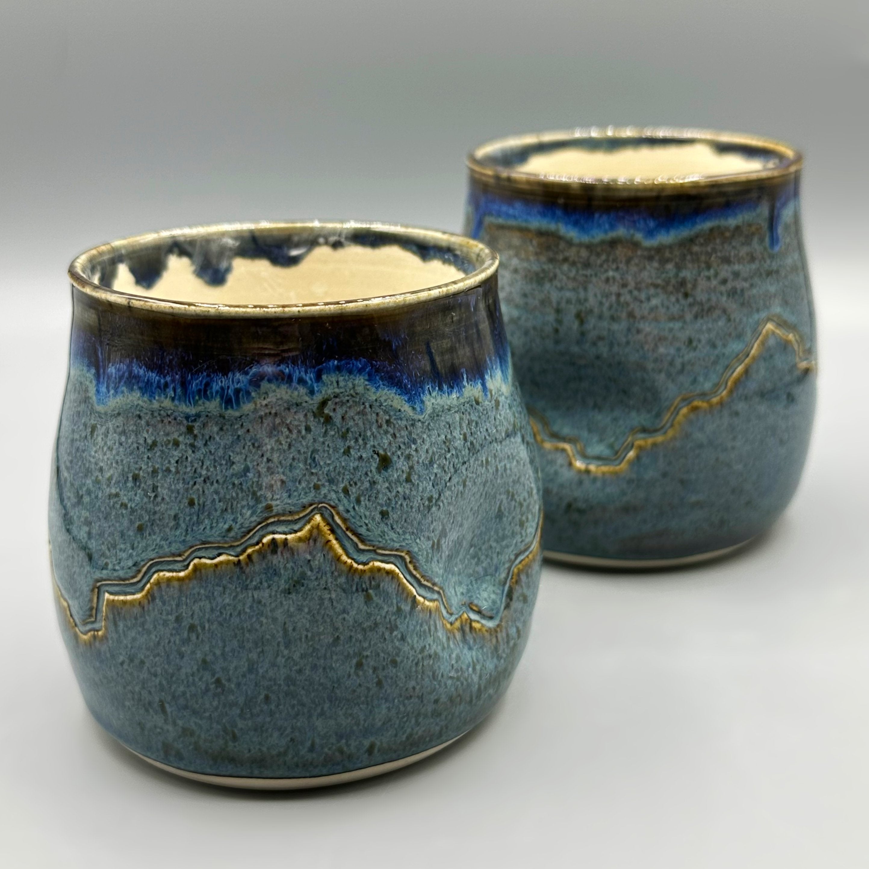 Ceramic Tumbler | Mountains - Greenbriar Market + Refillery