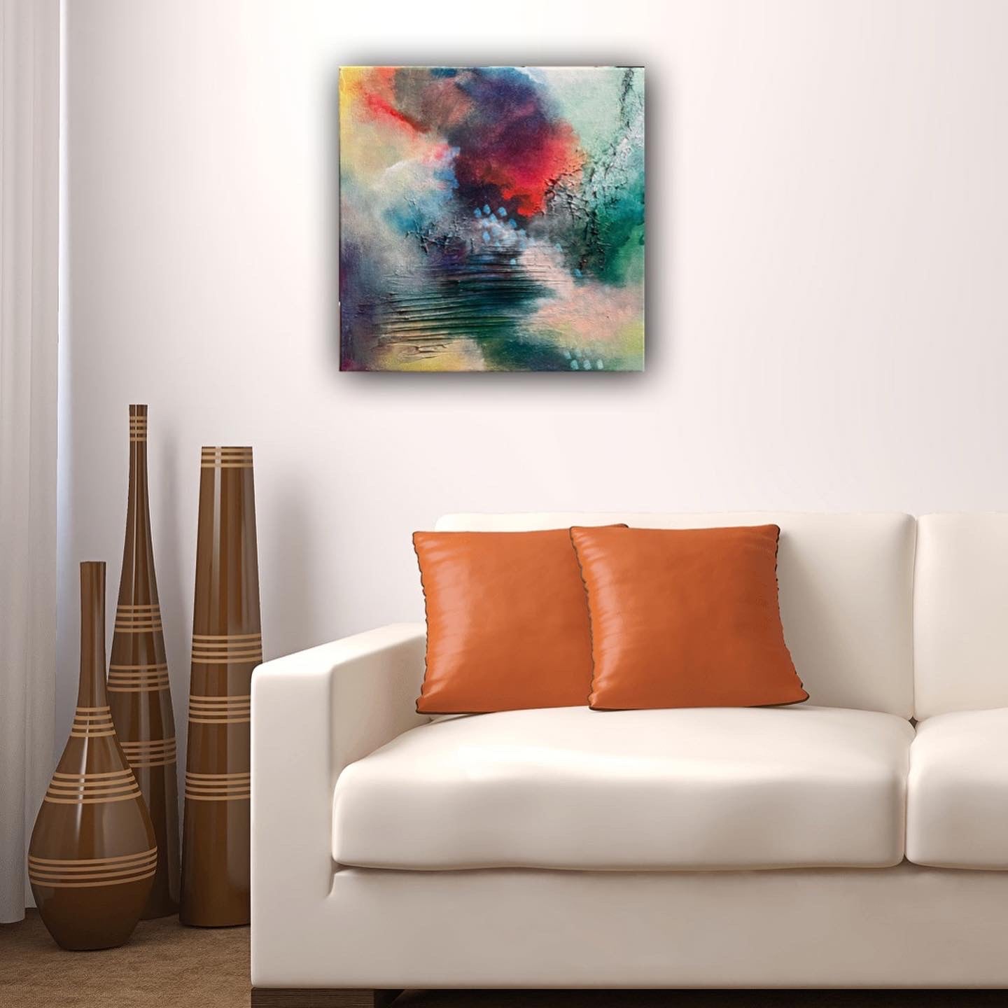 Painting | Summer Sky 2 - Greenbriar Market + Refillery