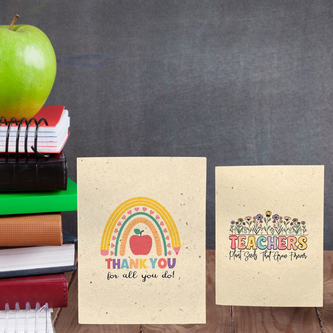 Greeting Cards with Sentiments | Plantable Wild Flower Seed Paper - Greenbriar Market + Refillery