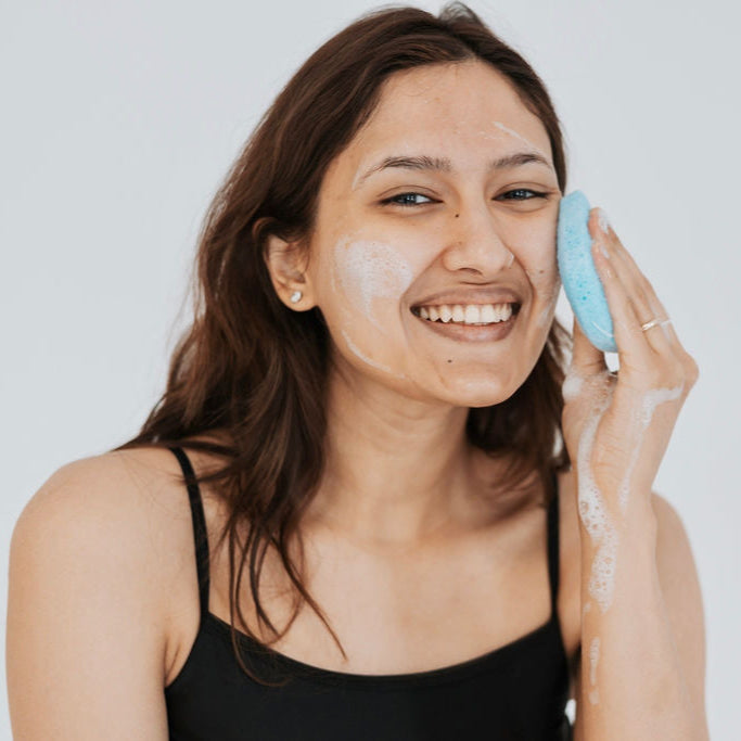 Konjac Facial Sponge | Cleanse + Restore - Greenbriar Market + Refillery
