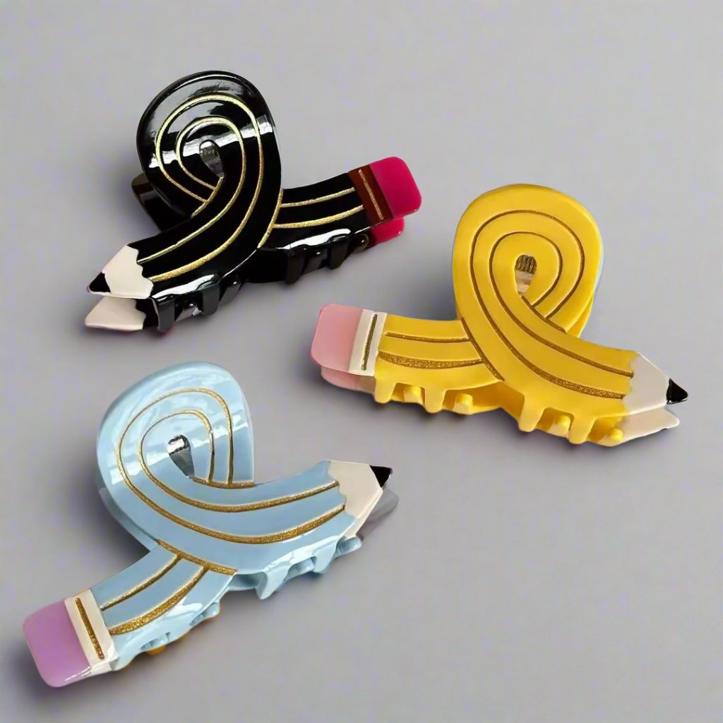 Cellulose Acetate Hair Clip | Minerva - Greenbriar Market + Refillery