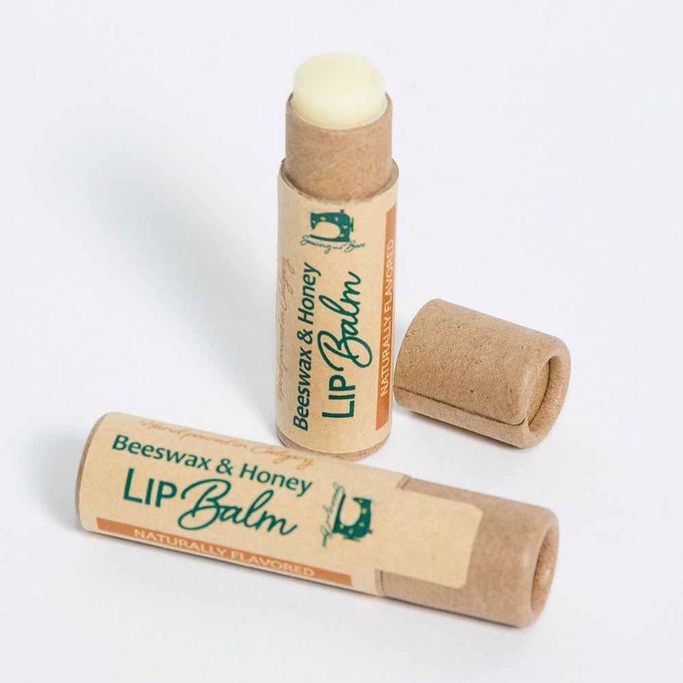 Sewing and Bees Lip Balm Beeswax & Honey