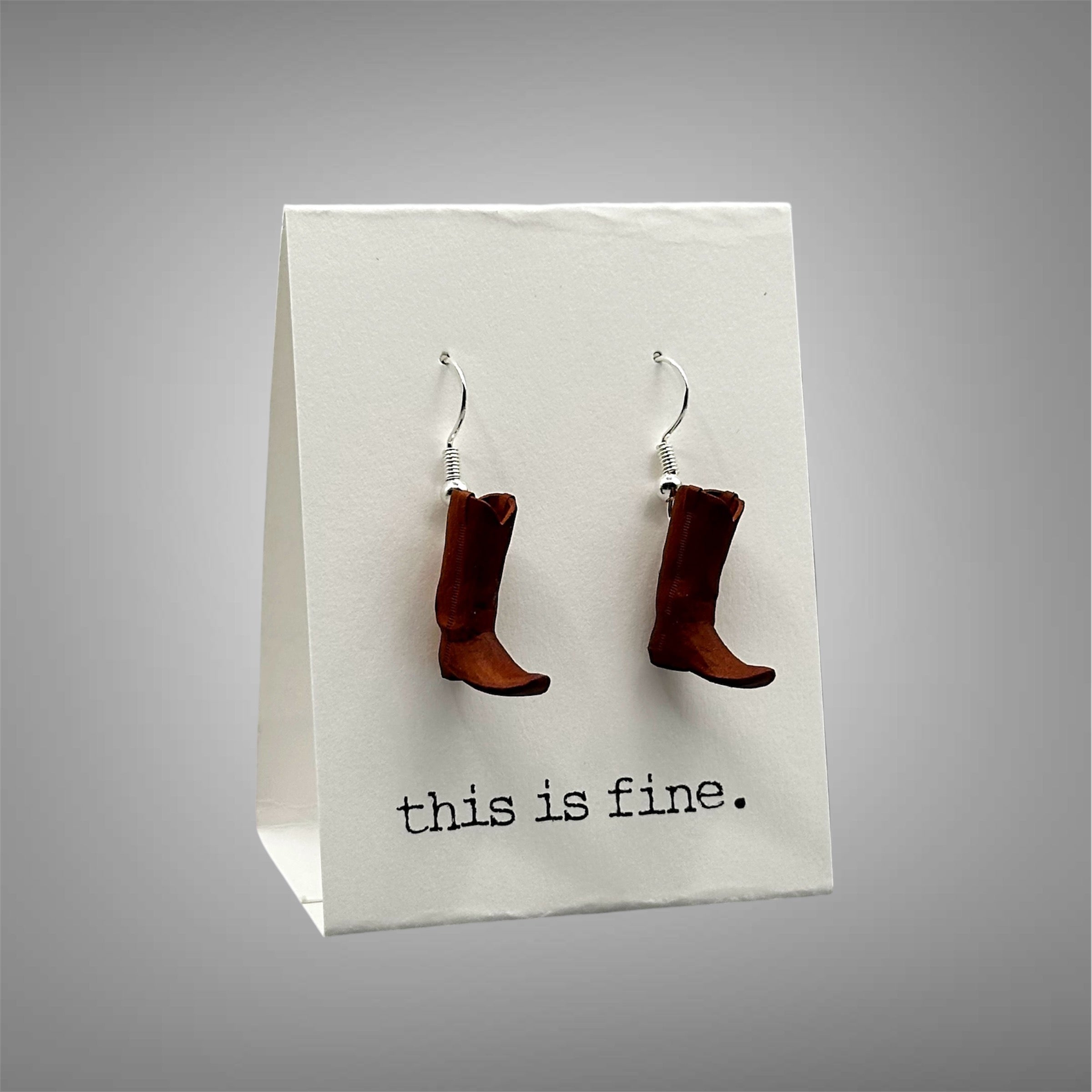 Earrings | 👢These Boots Aren't Meant for Walkin' - Greenbriar Market + Refillery