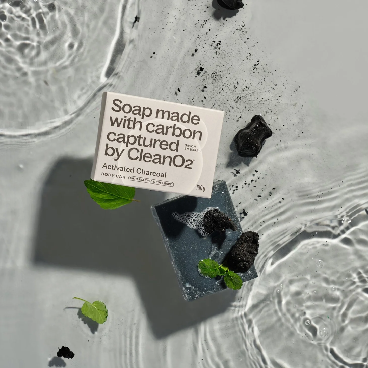 Carbon Capture Soap | Activated Charcoal - Greenbriar Market + Refillery