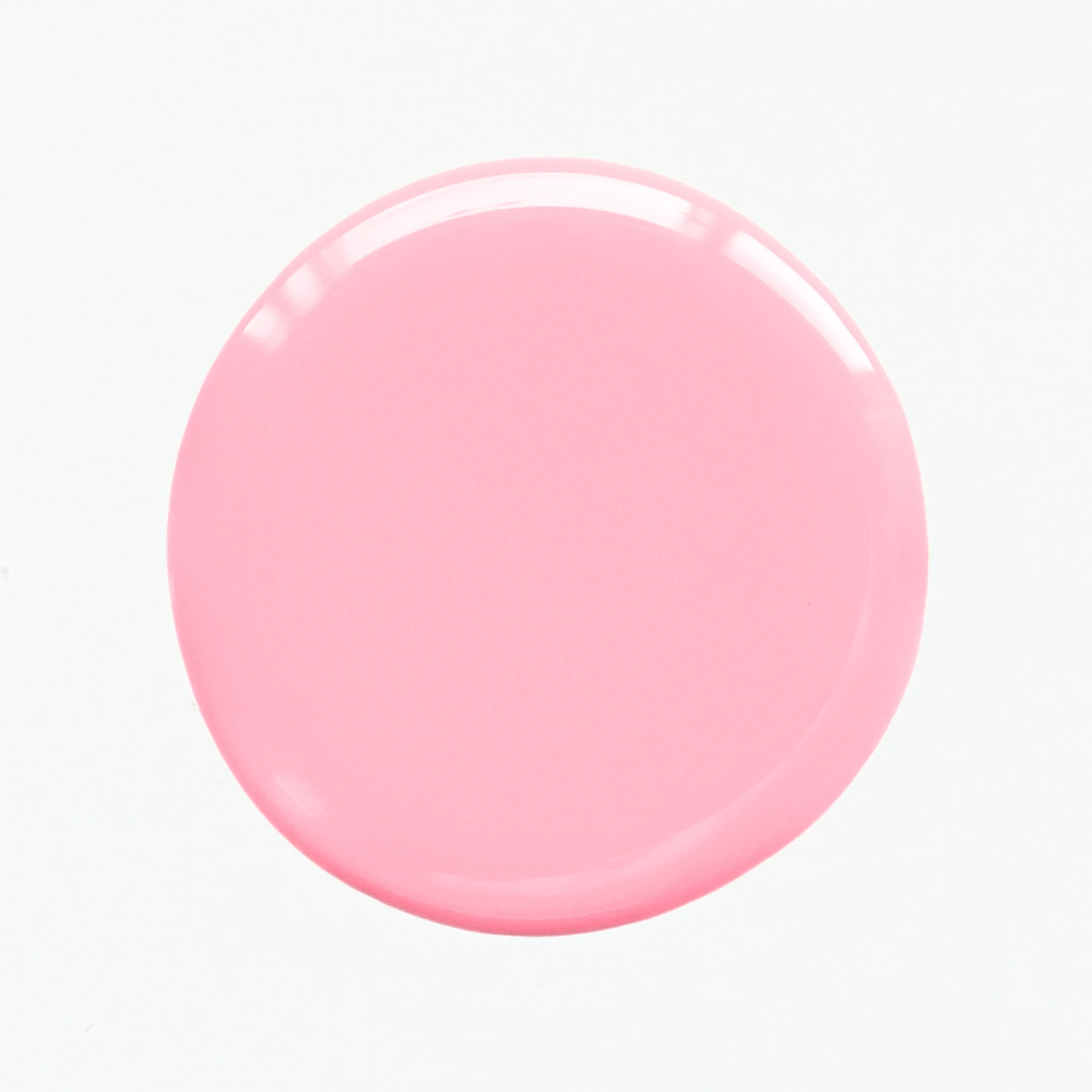 Swatch of BKIND Biche Club – vegan nail polish in pastel opal pink, available in Calgary.