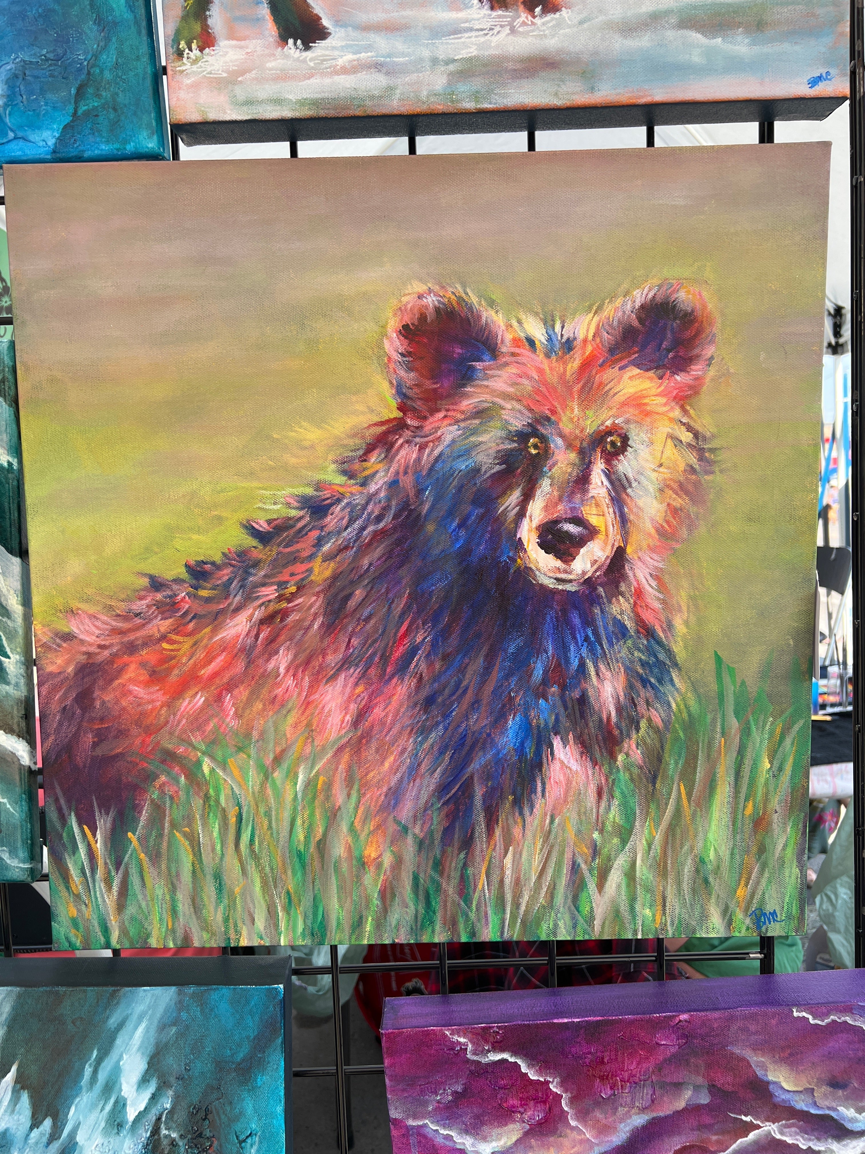 Painting | Caught in the Act - Greenbriar Market + Refillery