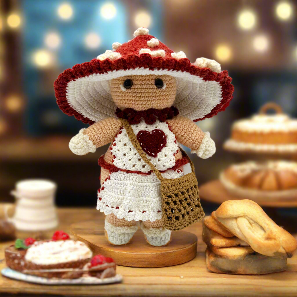 Toadstool Plushie - Greenbriar Market + Refillery