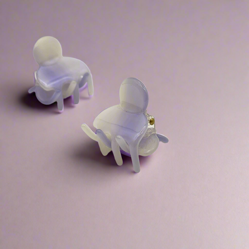 Pippa | Mini Rounded Hair Clip - Greenbriar Market + Refillery