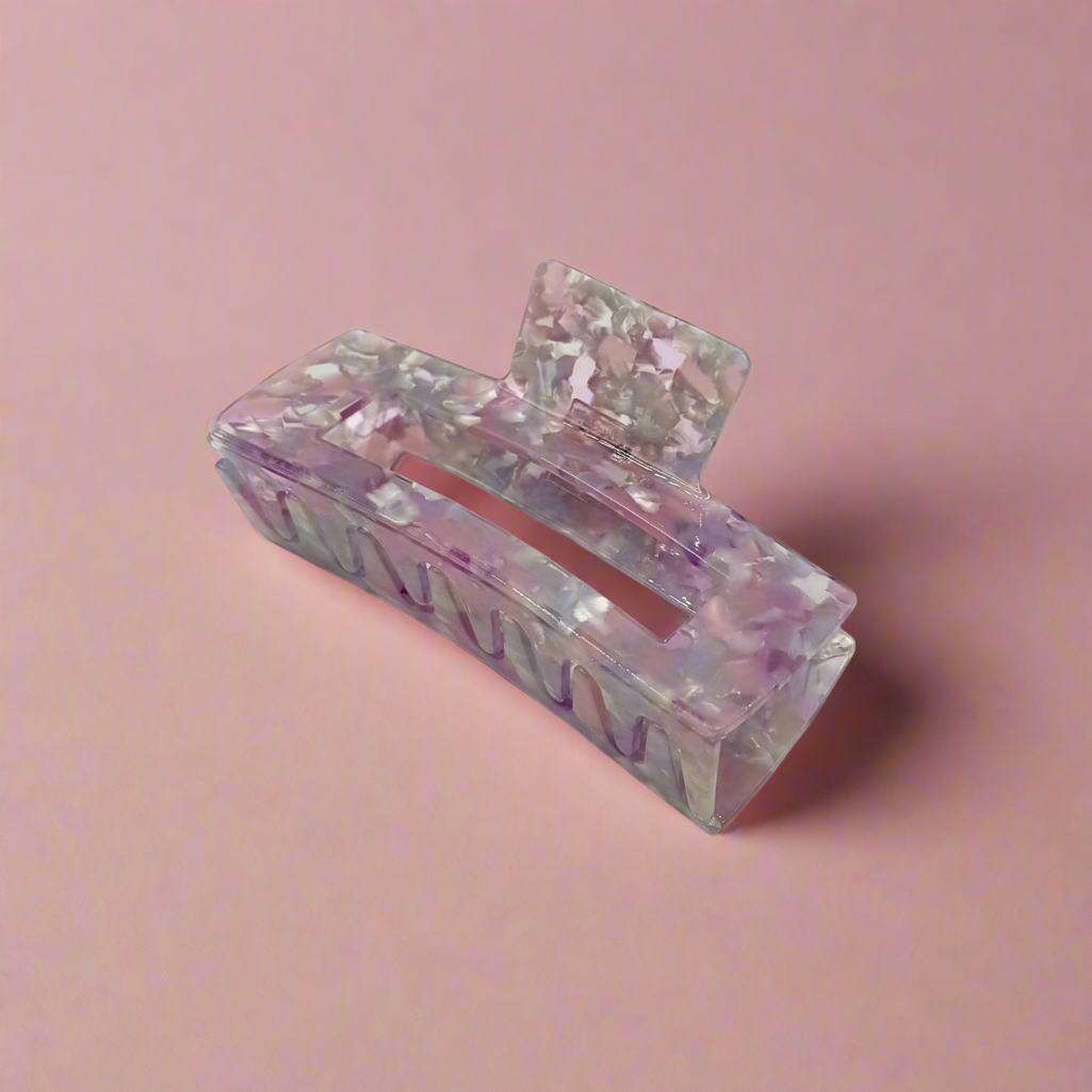Lorelai | XL Rectangular Hair Clip - Greenbriar Market + Refillery