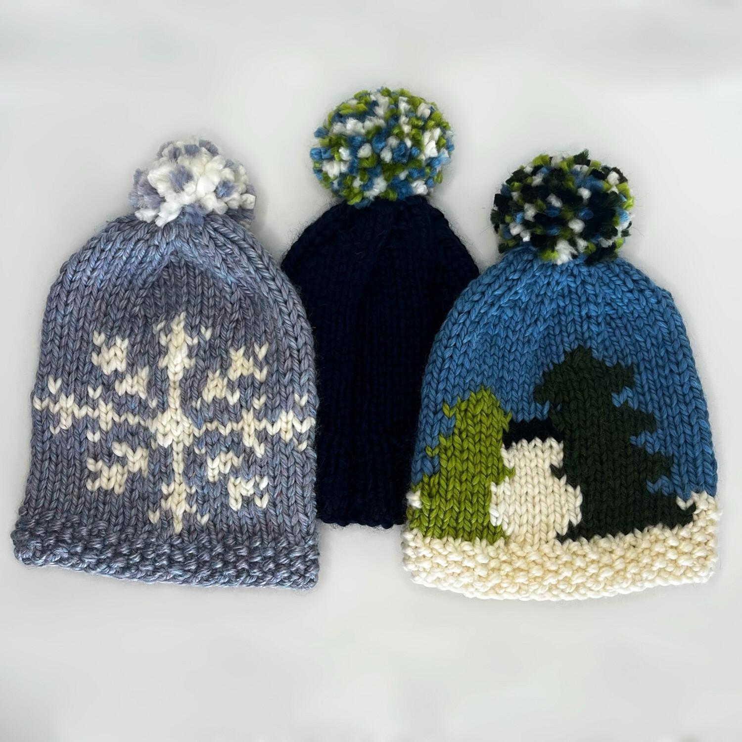 Adult Hand Knit Toque - Greenbriar Market + Refillery