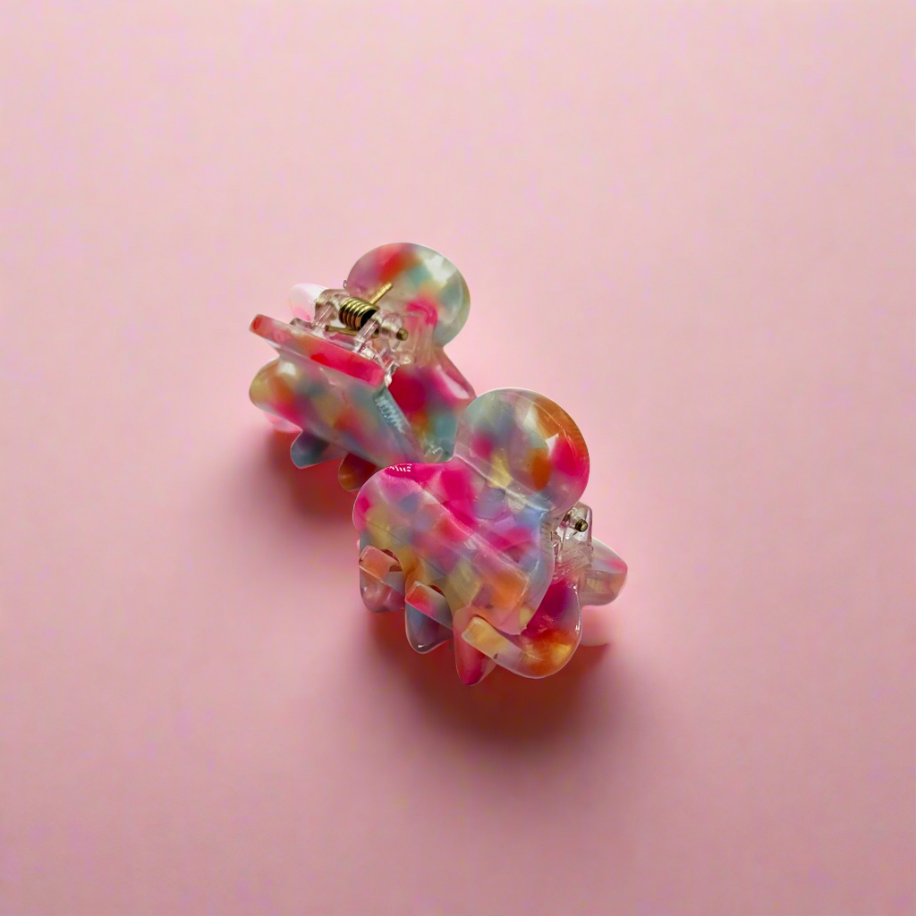 Pippa | Mini Rounded Hair Clip - Greenbriar Market + Refillery