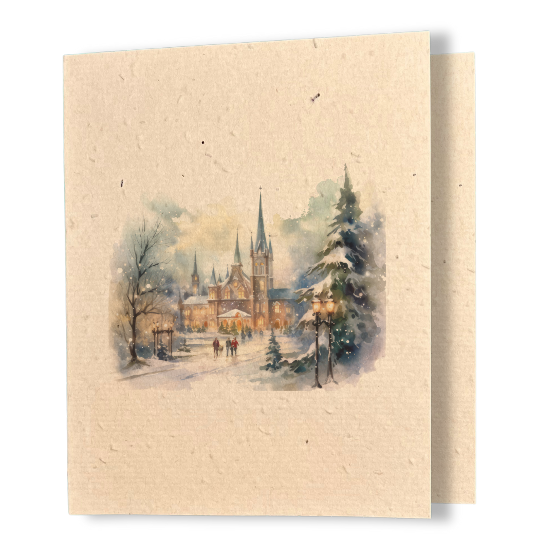 Christmas Greeting Card | Plantable Wild Flower Seed Paper - Greenbriar Market + Refillery