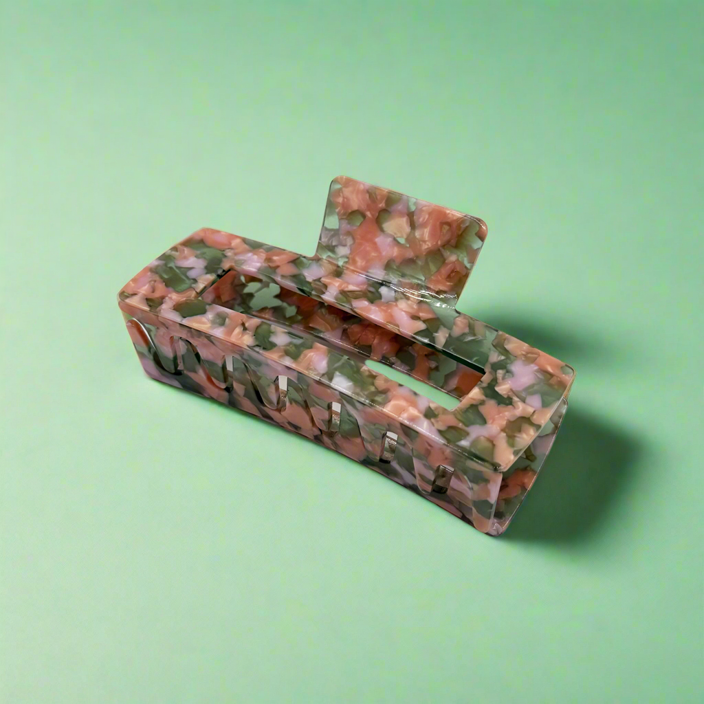 Lorelai | XL Rectangular Hair Clip - Greenbriar Market + Refillery