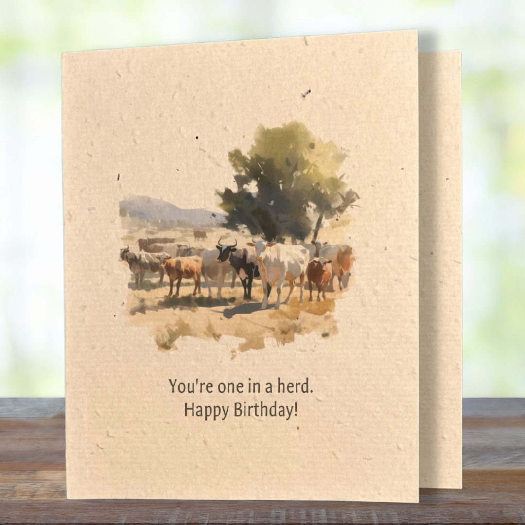 Western | Plantable Wild Flower Greeting Card