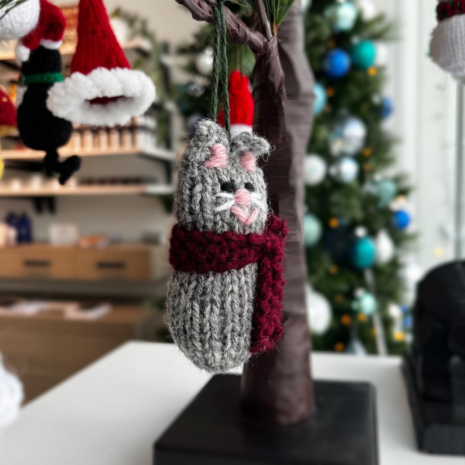 Knit Tree Ornaments - Greenbriar Market + Refillery