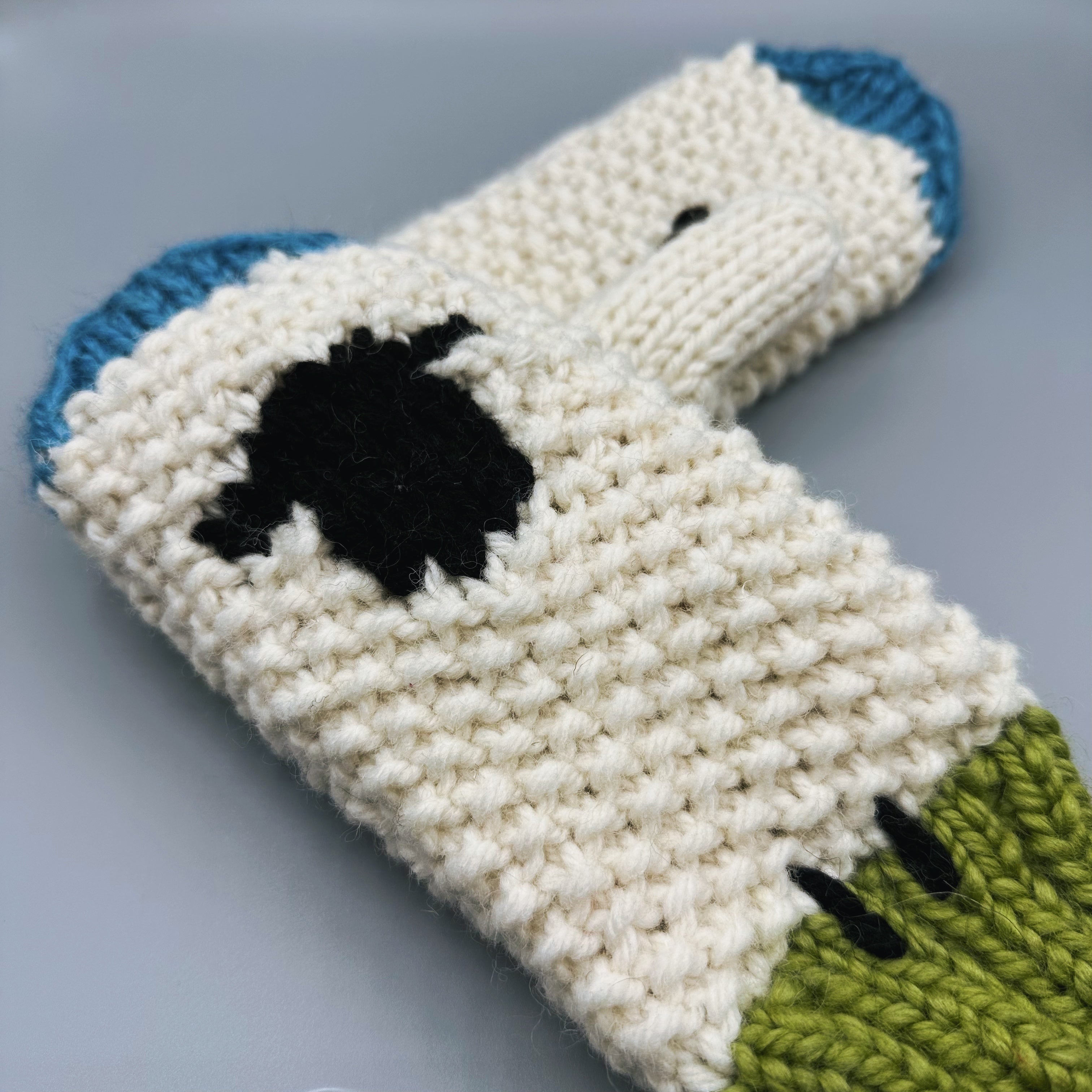 Adult Hand Knit Mittens