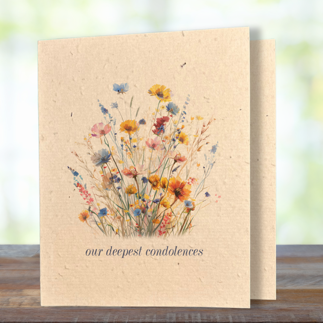 Sympathy | Plantable Wild Flower Greeting Card